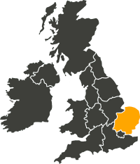 Map of East Counties