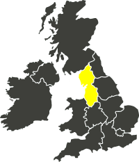 Map of North West